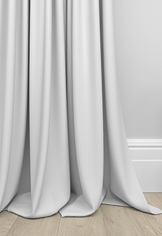Faux Suede, White - Made to Measure Curtains